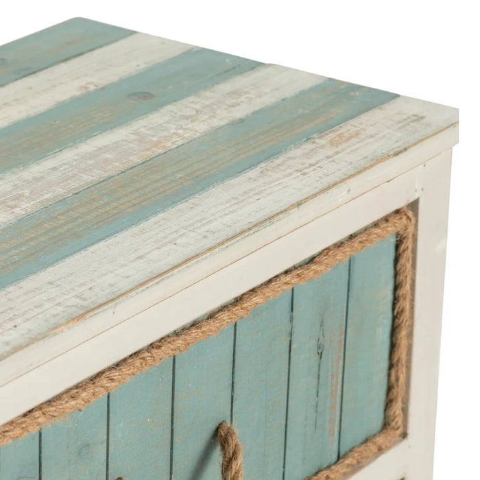 3-Drawer Coastal Side Chest