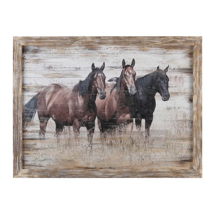 3-Horses Wall Art