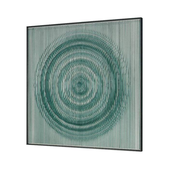 Dimensional Rippled Wall Art