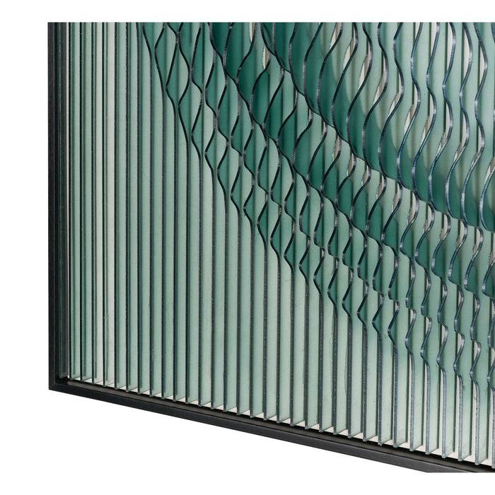 Dimensional Rippled Wall Art