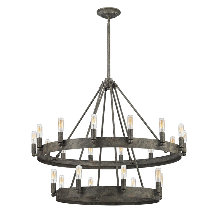 Rustic Mediterranean Chandelier