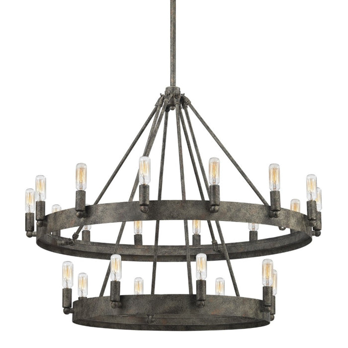 Rustic Mediterranean Chandelier