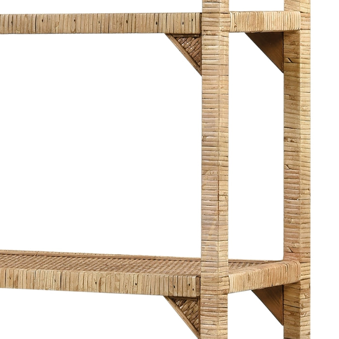 6-Layer Bamboo Bookshelf