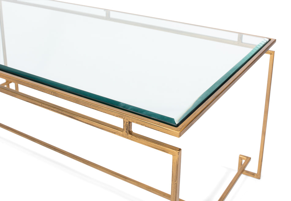 Parallel Gold Coffee Table