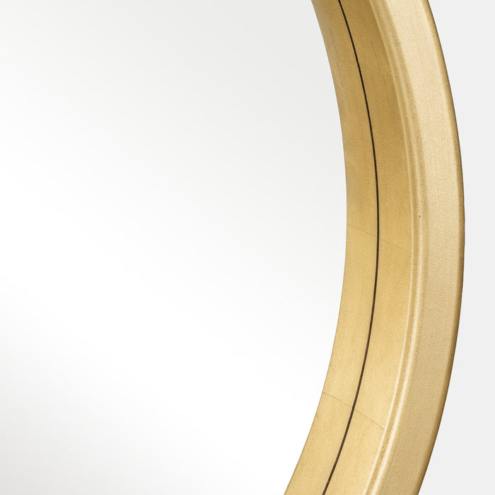 Gold Circle Mirror