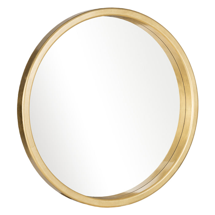 Gold Circle Mirror