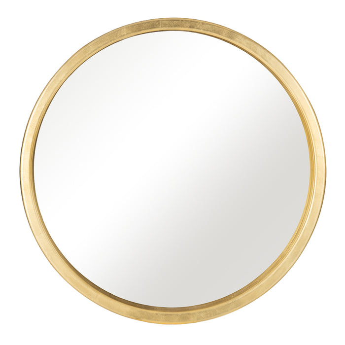 Gold Circle Mirror