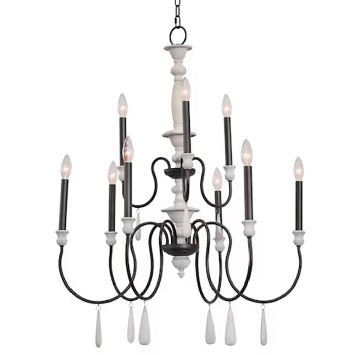 European 9-Light Chandelier