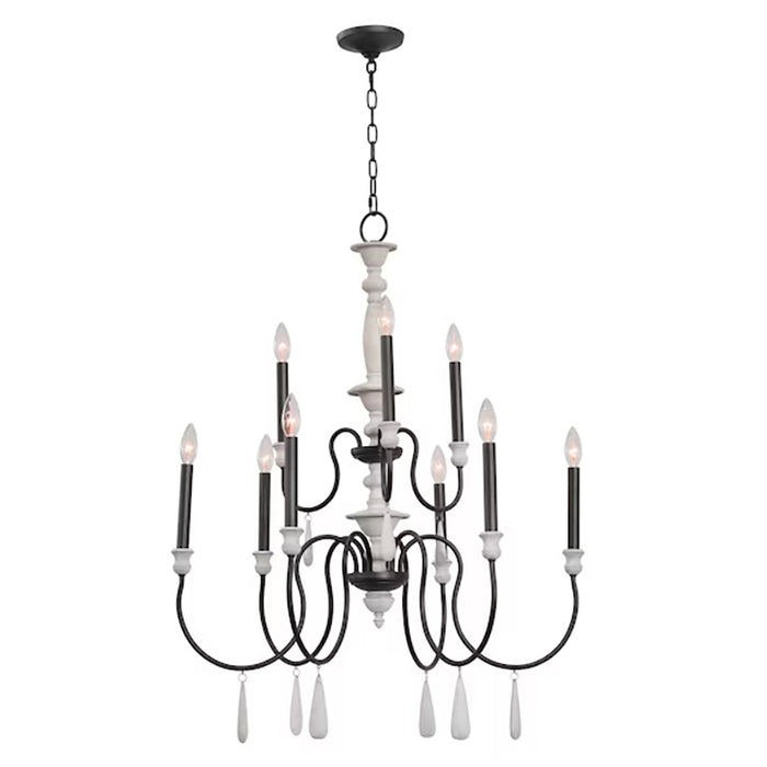 European 9-Light Chandelier