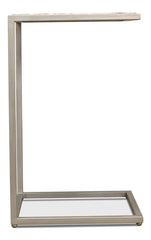 Silver Antique  Accent Table