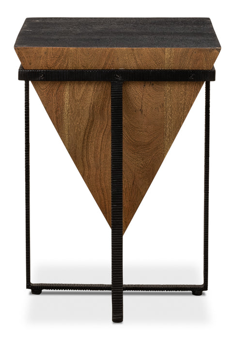 Inverted Obelisk Accent Table