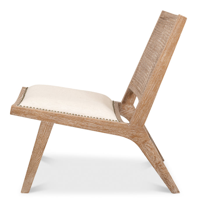 Cane Boho Sling Chair