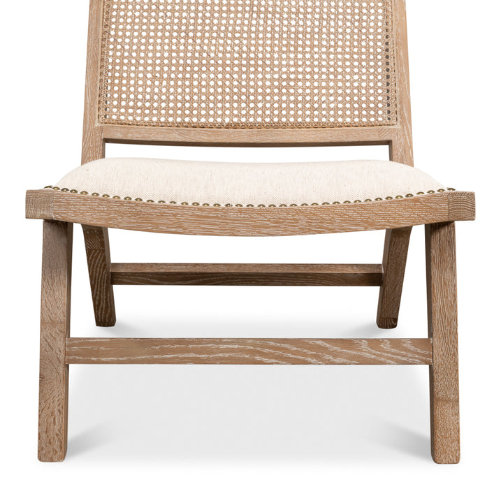 Cane Boho Sling Chair