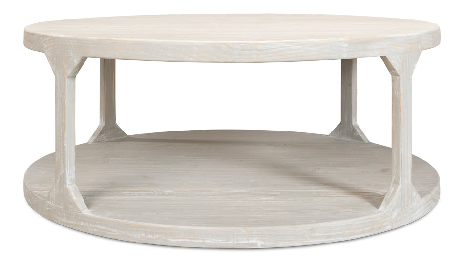 Round Grey Thorne Coffee Table