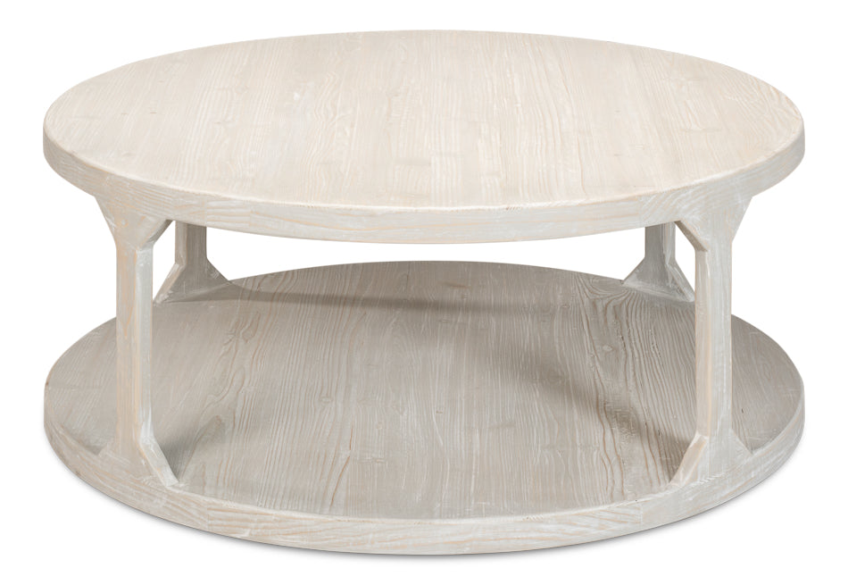 Round Grey Thorne Coffee Table