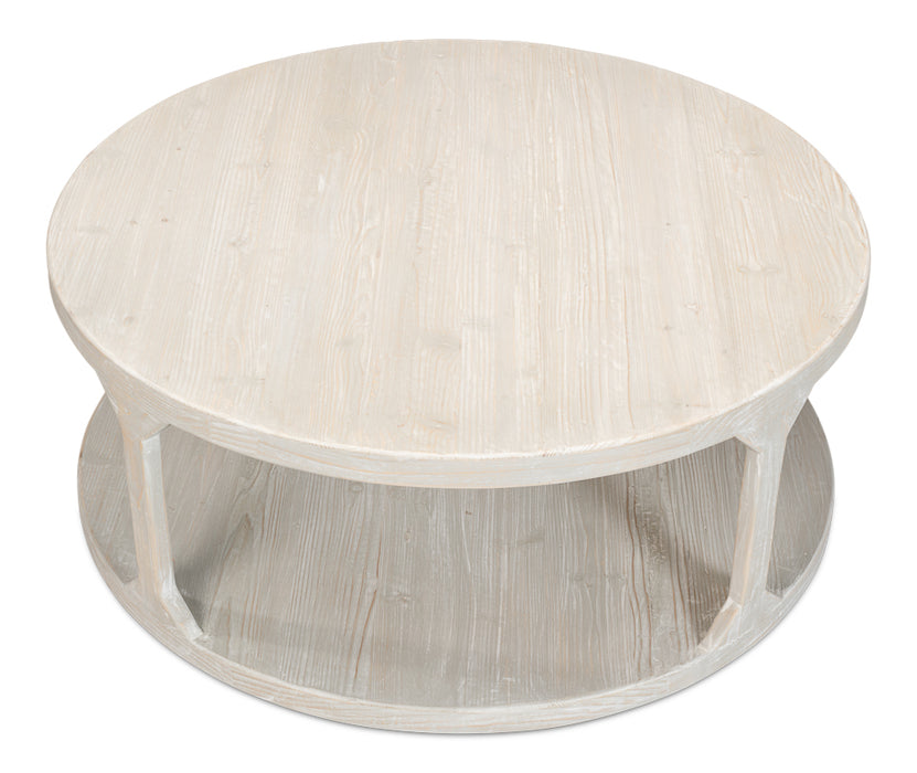 Round Grey Thorne Coffee Table