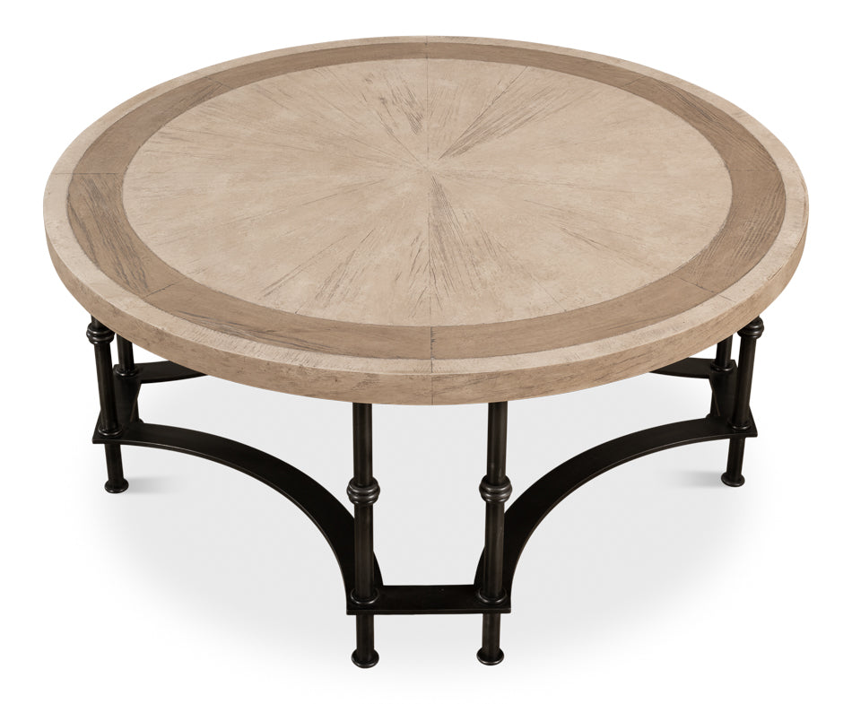 Geometric Grey Coffee Table