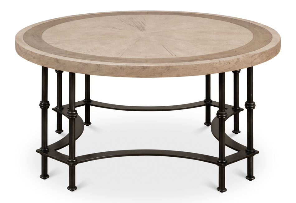 Geometric Grey Coffee Table