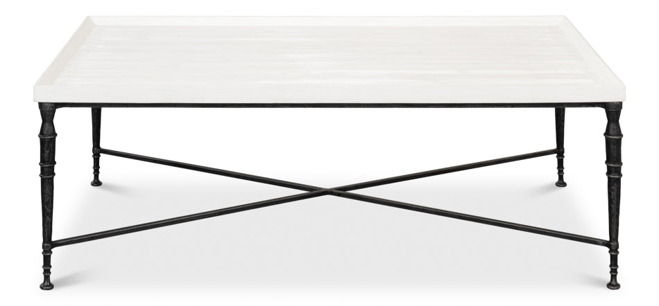 Modern White Coffee Table