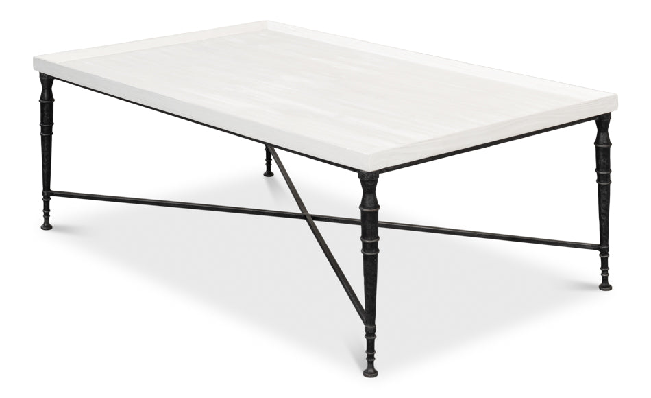 Modern White Coffee Table