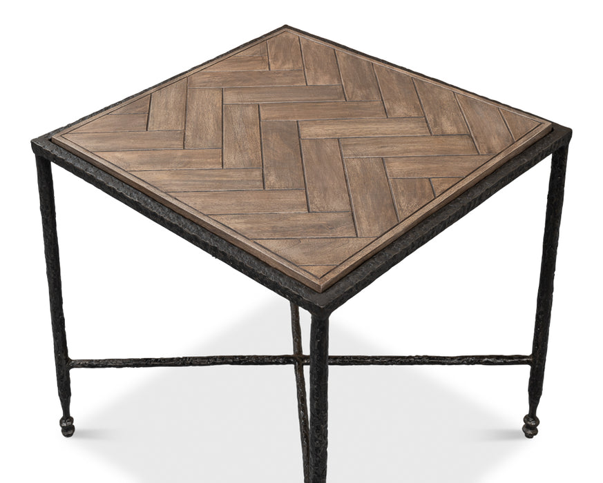 Parquet Brown Coffee Table