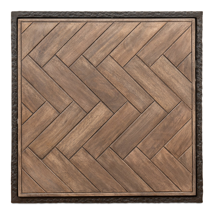 Parquet Brown Coffee Table