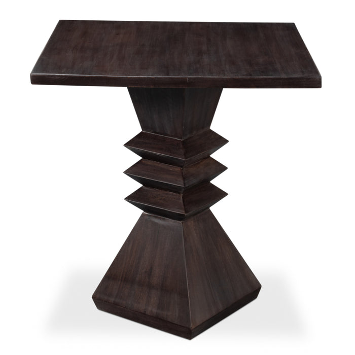 Brown Conventional End Table