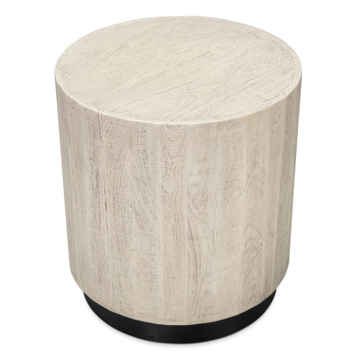 Natural Tan End Table