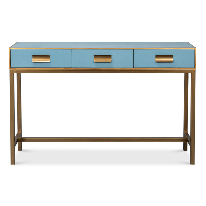 Chambray Blue Console