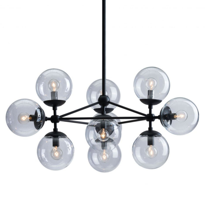 Inspired Mid-century Black Ceiling Lamp