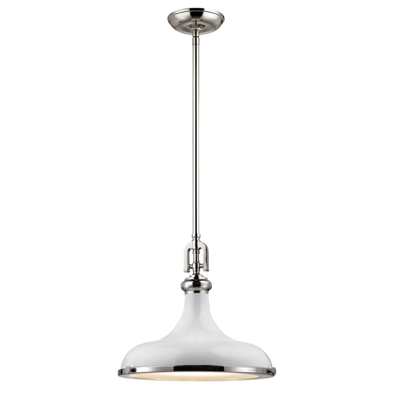 Modern Glass Diffuser 1-Light Pendant