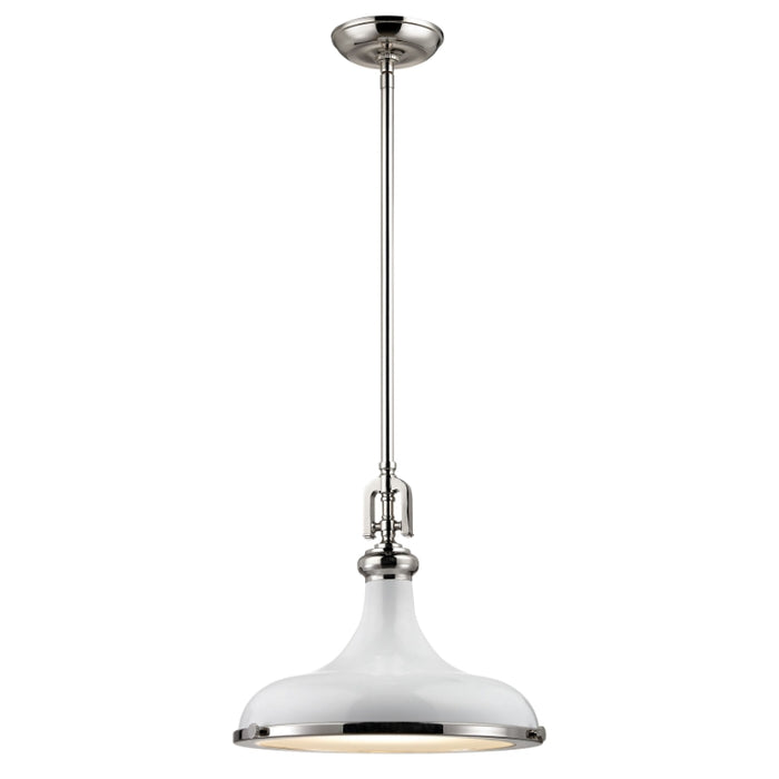 Modern Glass Diffuser 1-Light Pendant