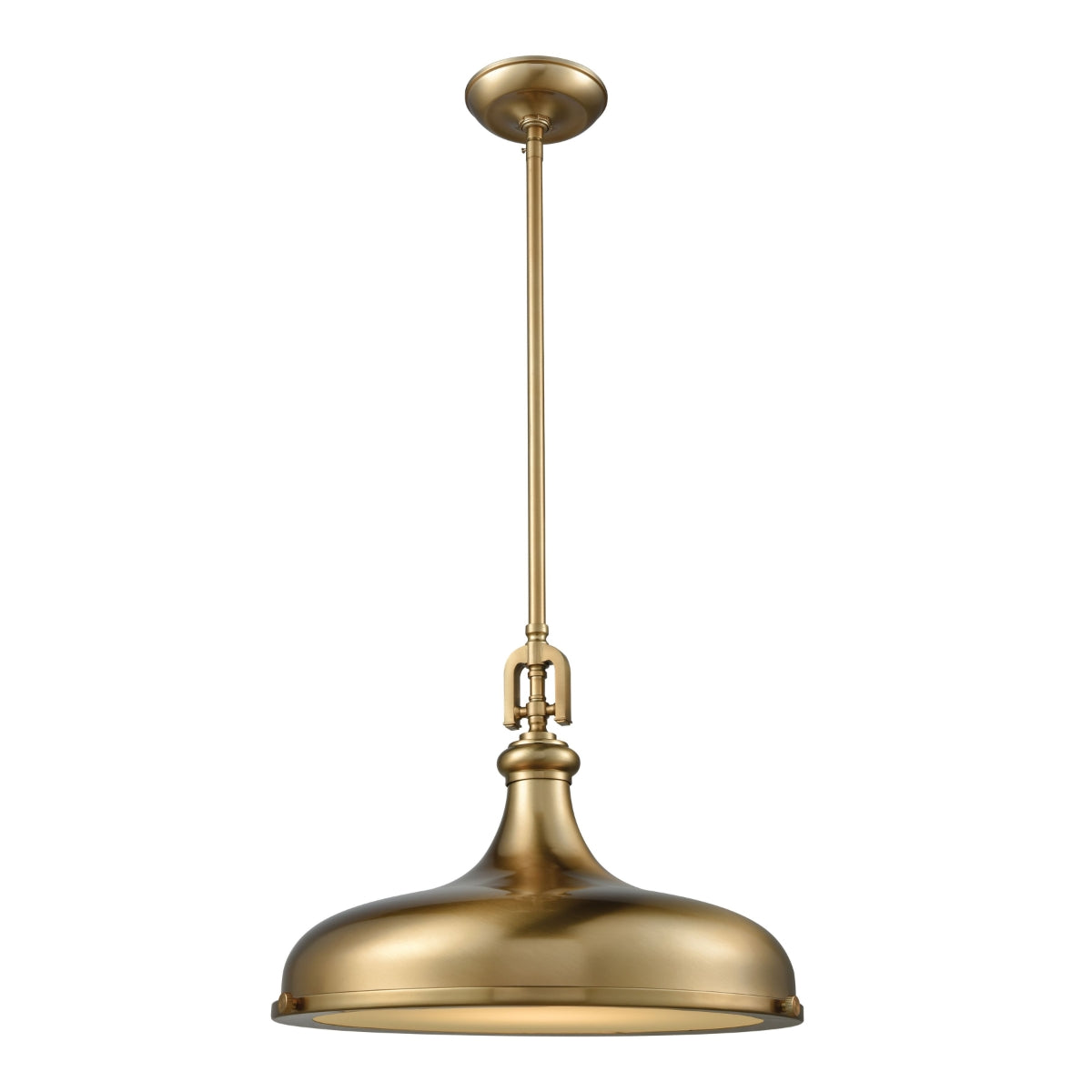 Modern Glass Diffuser 1-Light Pendant