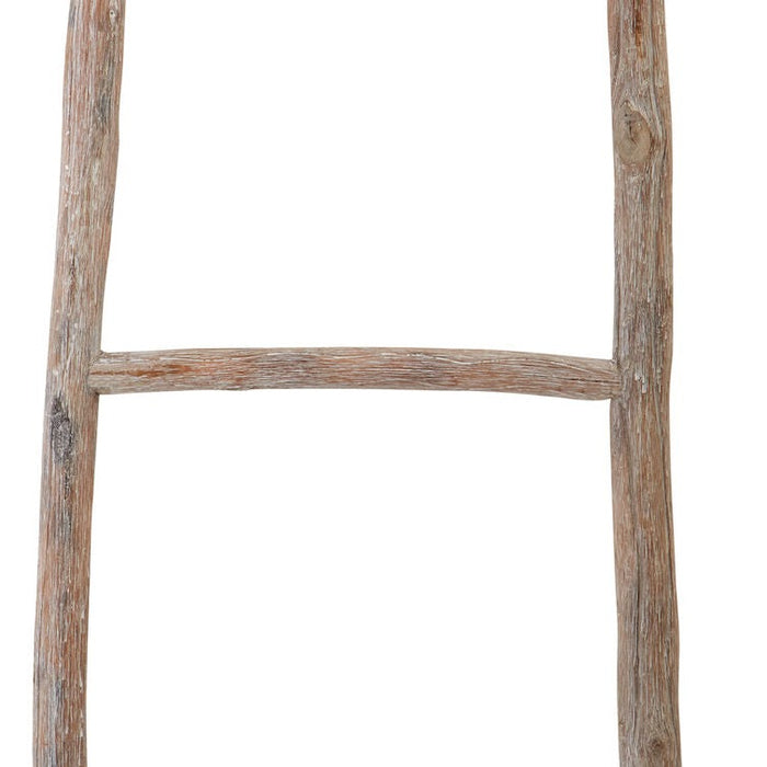 Wood White Washed Ladder