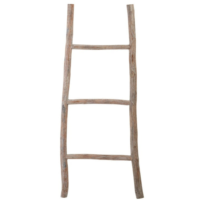 Wood White Washed Ladder