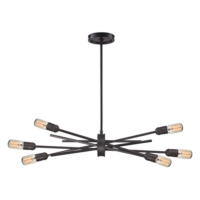 Parallel 6-Light Chandelier