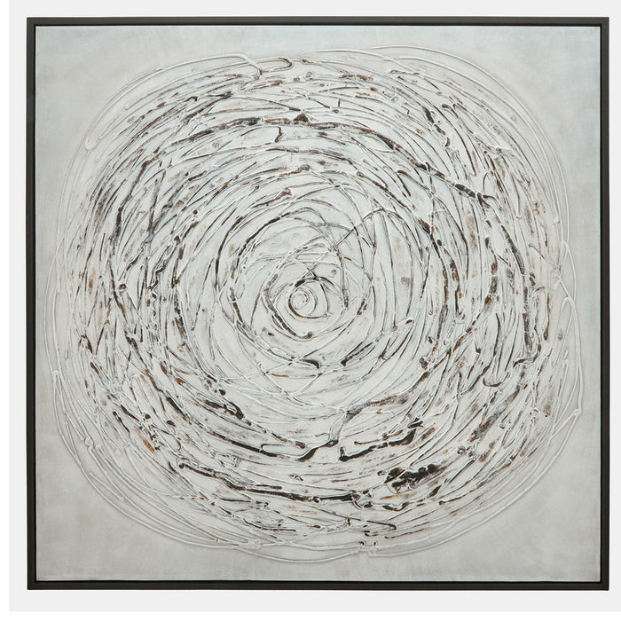 Abstract Swirl Nest Painting