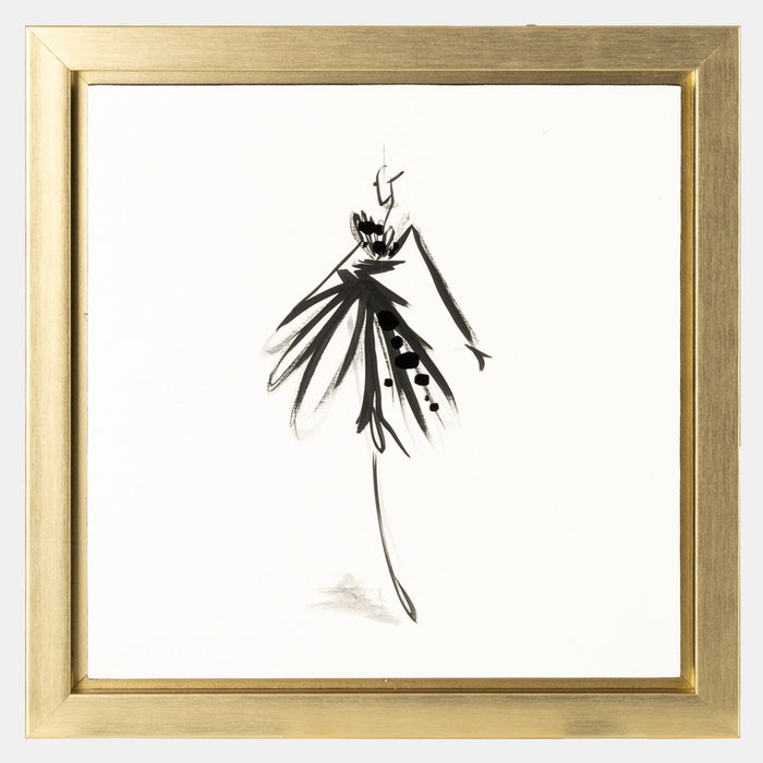 Ballerina Poses Wall Art Set of 3