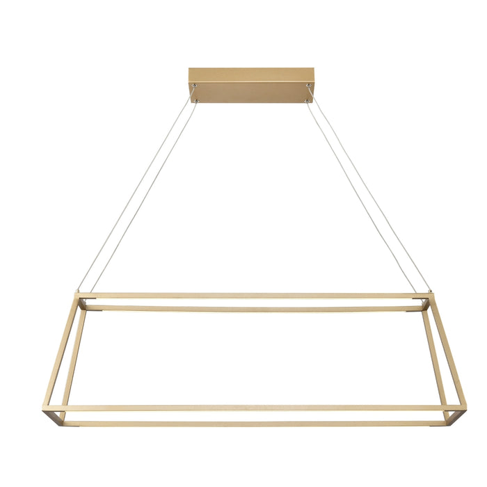 Airy Linear Chandelier