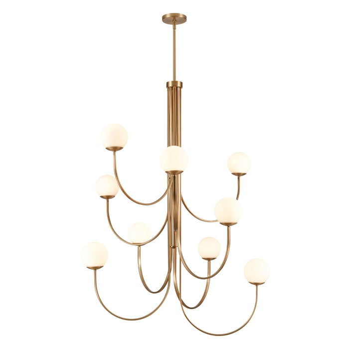 9-Light Globes Chandelier