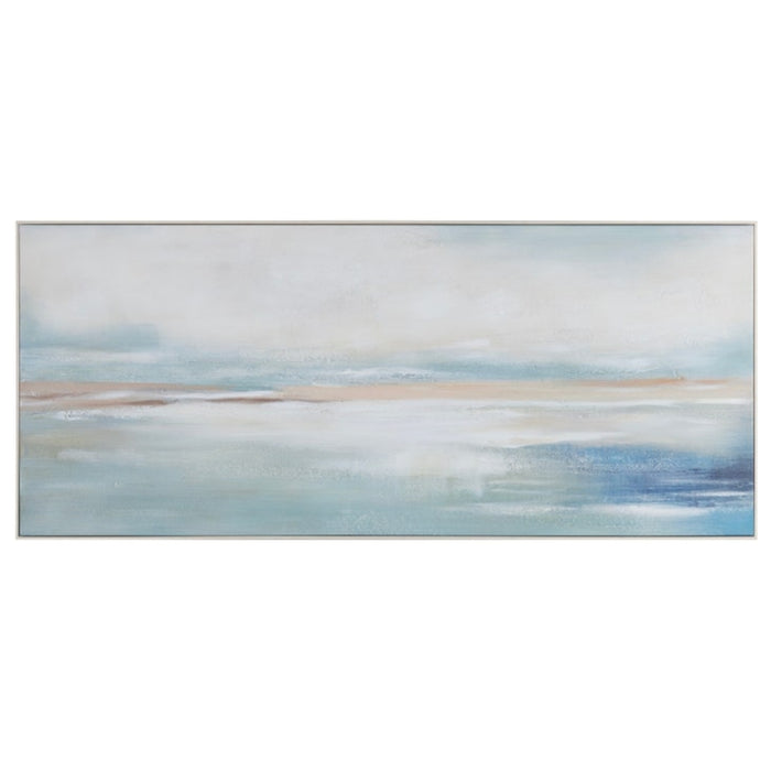 Abstract Ocean Blue Wall Art