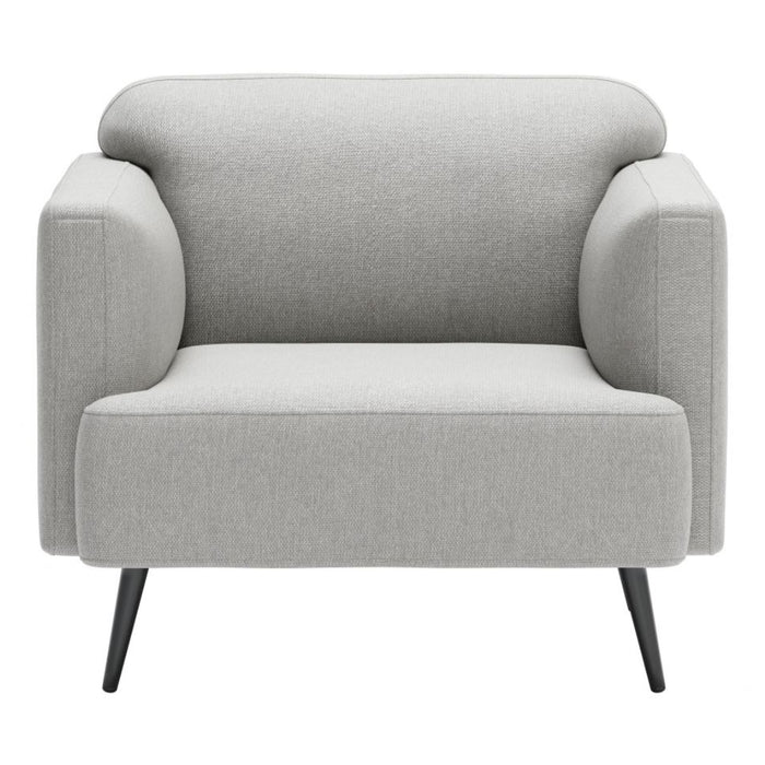 Light Gray Accent Armchair