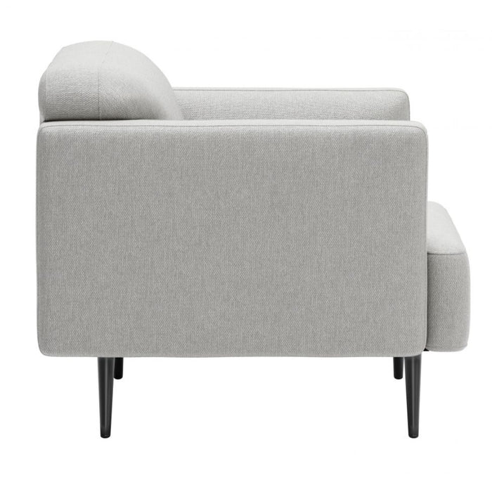 Light Gray Accent Armchair