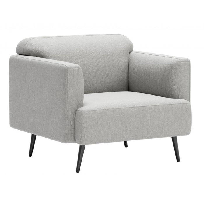 Light Gray Accent Armchair