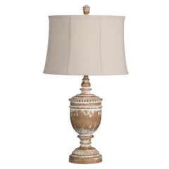 French Pedestal Table Lamp