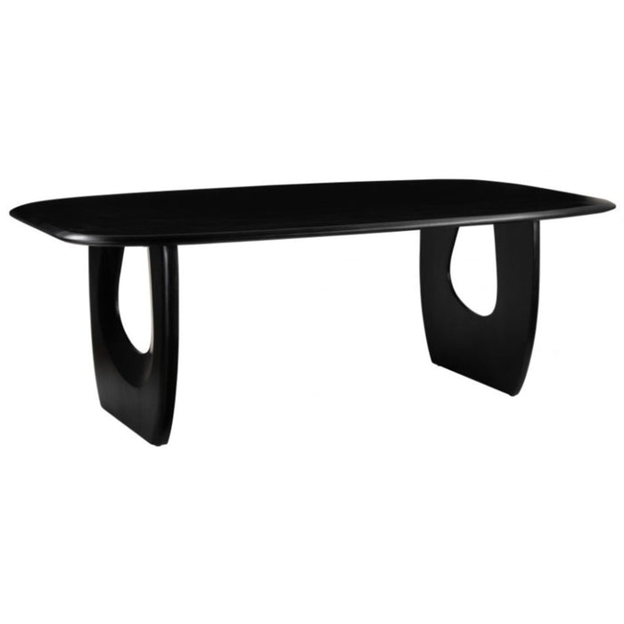 Rectangular Black Dining Table