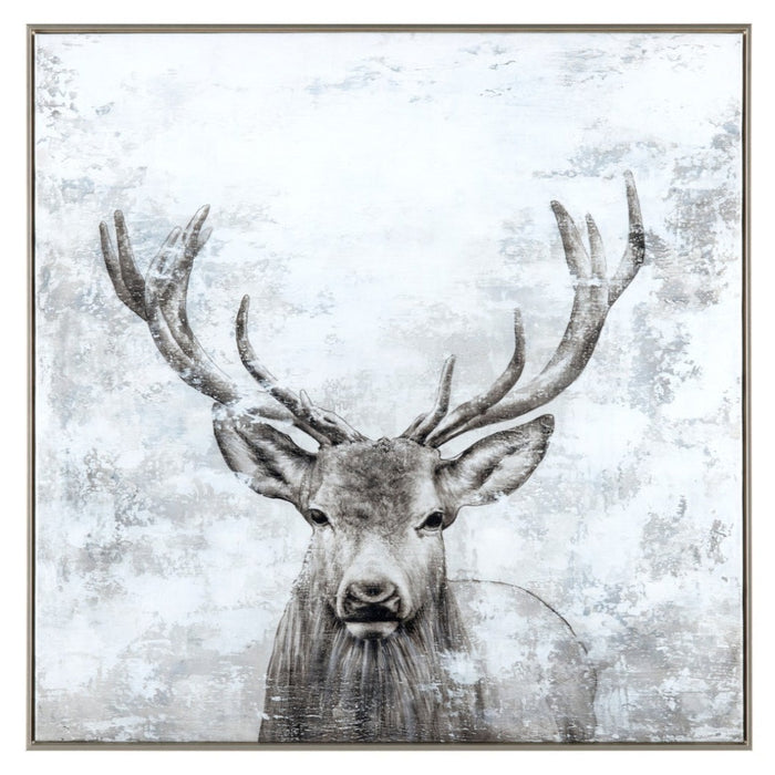 Hand-painted Deer Wall Art