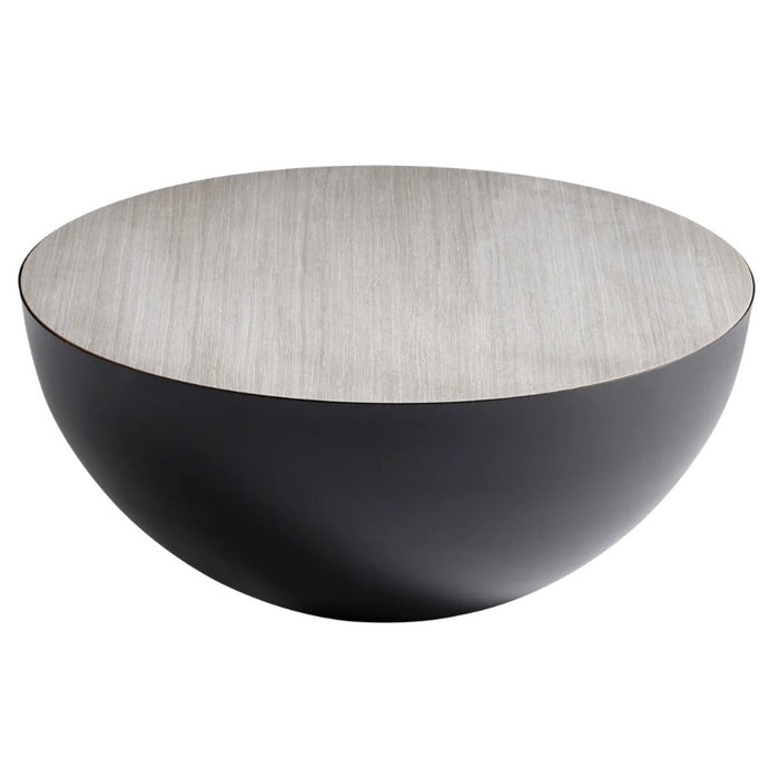 Graphite Semi-Circle Coffee Table