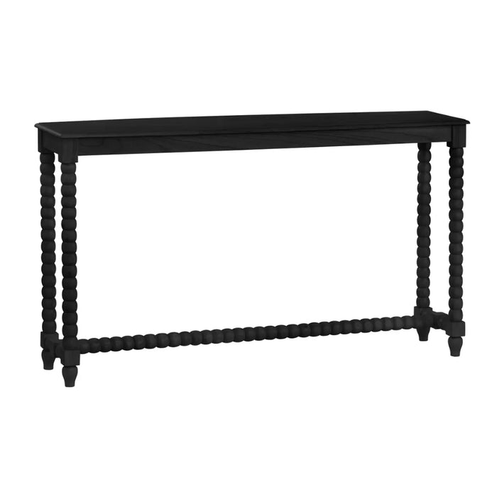 Black Classic Console Table