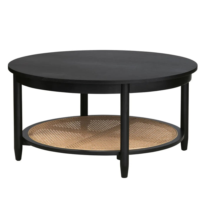 Black Finish Mindi Coffee Table